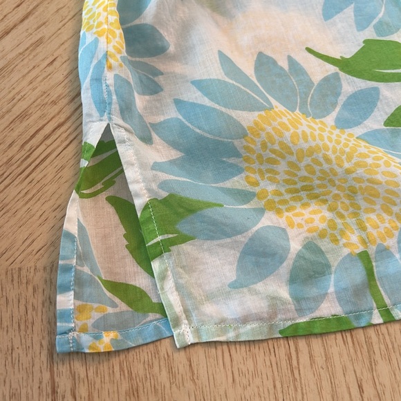 Lilly Pulitzer Sunflower Button-Down (L) - Picture 9 of 10